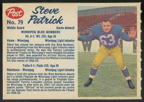 79 Steve Patrick